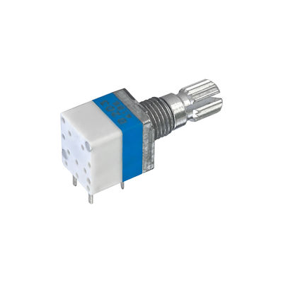 RV9110NS Round / Flat / Knurled Shaft Rotary Potentiometer with PCB Lug Terminal