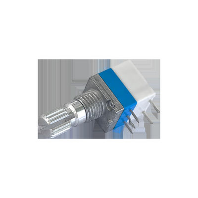 RV9110NS Round / Flat / Knurled Shaft Rotary Potentiometer with PCB Lug Terminal