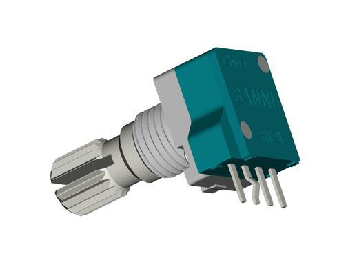 Shaft Length 6mm 20mm Normal Or Customized Rotary Electrical Potentiometer Featuring Rotational Life 10 Suitable for Audio Control Systems