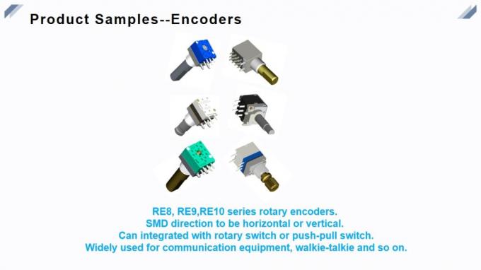 رمزگذاری کننده چرخش SMD افزایشی برای کدگذاری صوتی خودکار 1